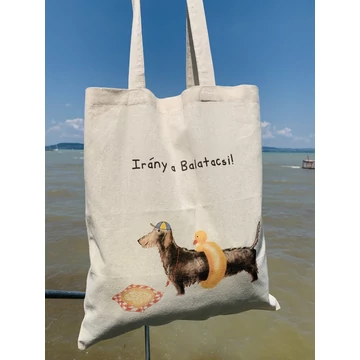 Irány a Balatacsi! vászontáska