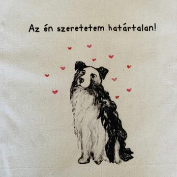 Az én szeretetem határtalan! vászontáska